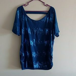 Sequin Tee